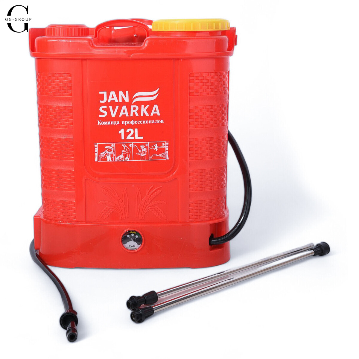 Обприскувач акумуляторний 12 л JANSVARKA 12(А) 12 В
